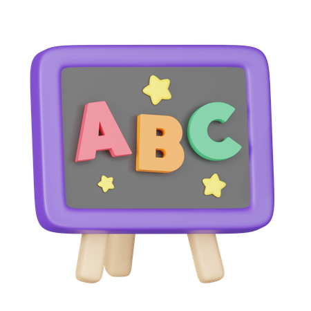 Blackboard  3D Icon