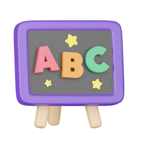 Blackboard  3D Icon