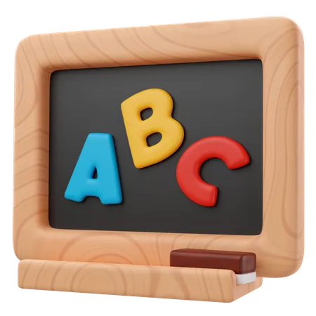 Blackboard  3D Icon