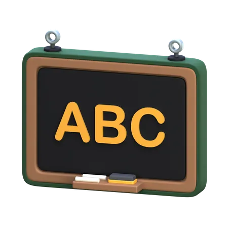 Blackboard  3D Icon