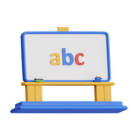 Blackboard  3D Icon