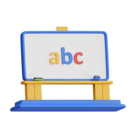 Blackboard  3D Icon