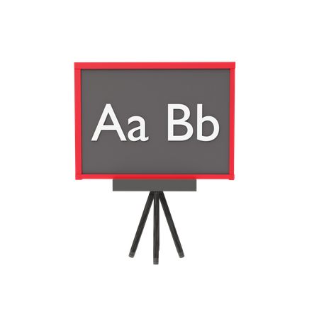 Blackboard  3D Icon