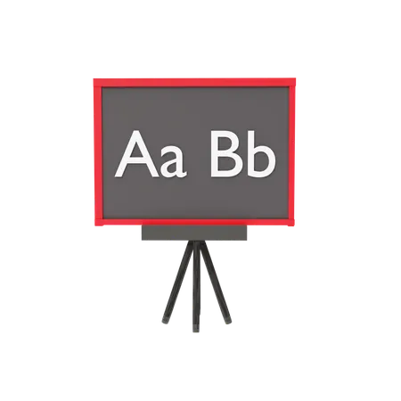 Blackboard  3D Icon