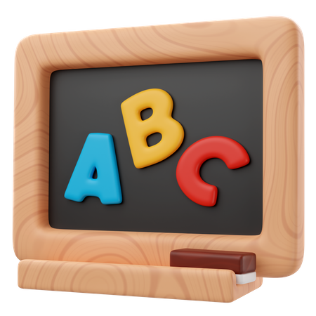 Blackboard  3D Icon