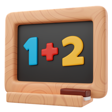 Blackboard  3D Icon