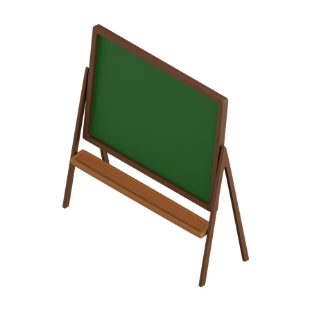 Blackboard  3D Illustration