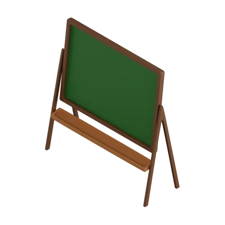 Blackboard  3D Illustration