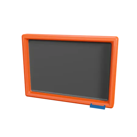 Blackboard  3D Illustration