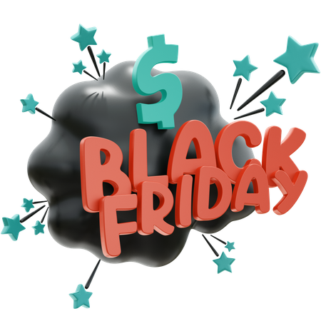 Blackfriday  3D Icon