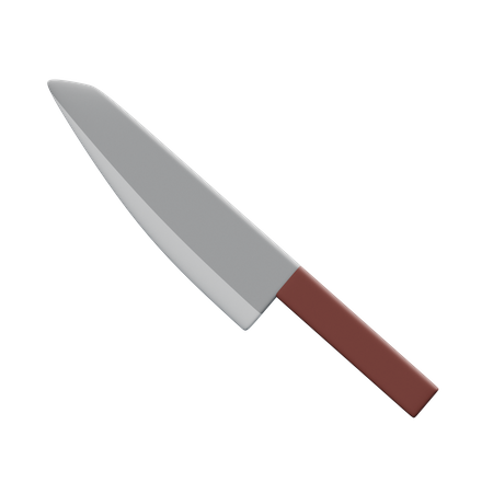 Blade knife 3D Illustration