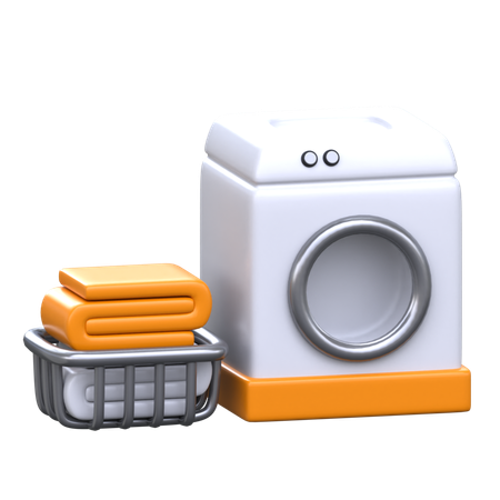 Lessive  3D Icon