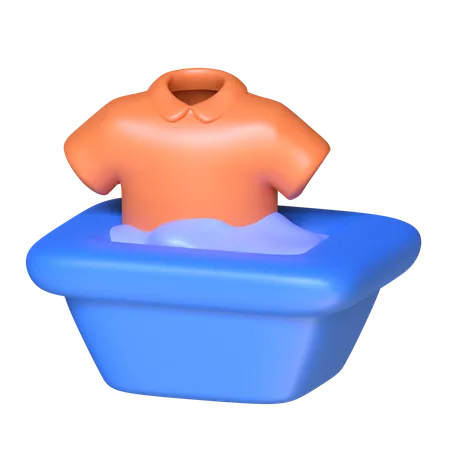 Lessive  3D Icon