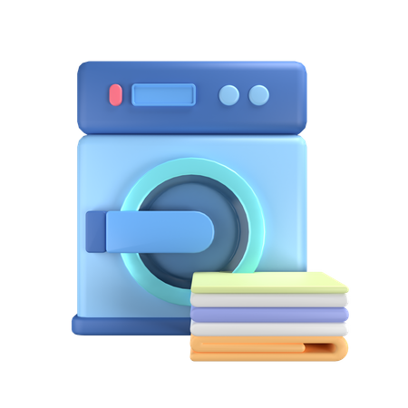 Lessive  3D Icon