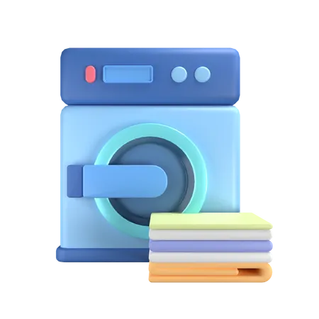 Lessive  3D Icon