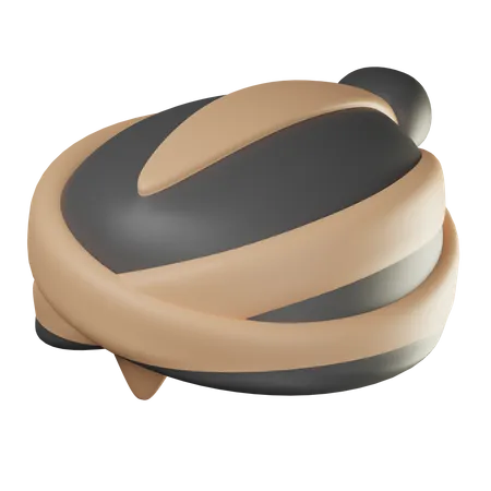 Blangkon Hat  3D Icon