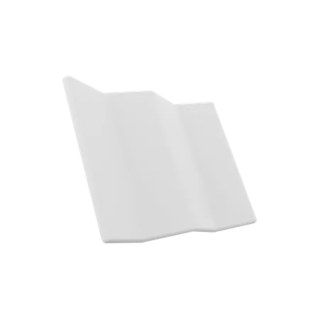 Blank Paper 3D Icon