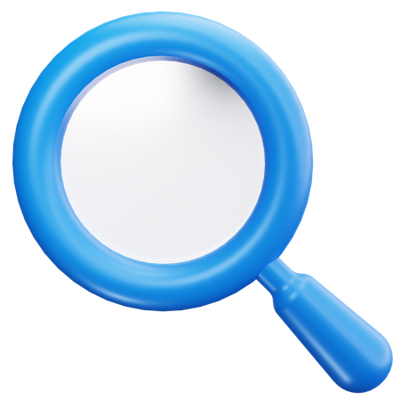 Blank Search  3D Icon