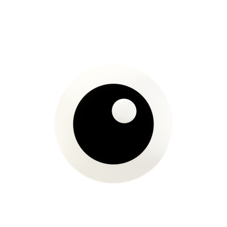Blank Stare Weird  3D Icon