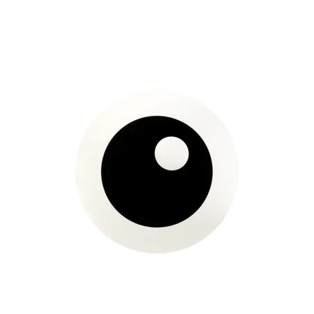 Blank Stare Weird  3D Icon