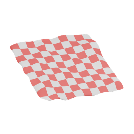 Blanket Picnic  3D Icon