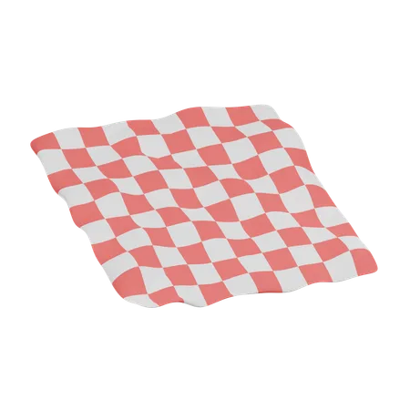 Blanket Picnic  3D Icon