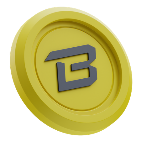 ブラスト暗号通貨  3D Icon