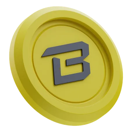 ブラスト暗号通貨  3D Icon