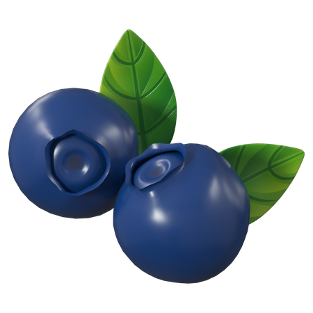 Blaubeere  3D Icon