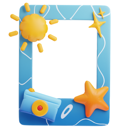 Blaues Meer  3D Icon
