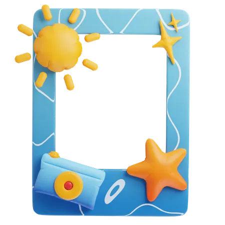 Blaues Meer  3D Icon