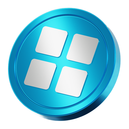 Blcn Coin  3D Icon
