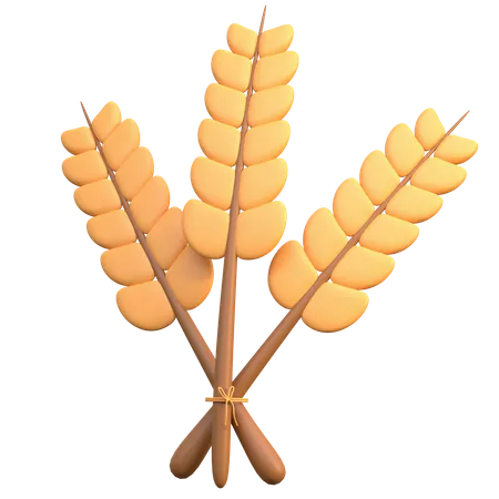 Grain de blé  3D Icon