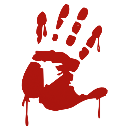 Bleeding Hands  3D Icon