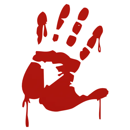 Bleeding Hands  3D Icon