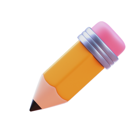 Bleistift  3D Icon