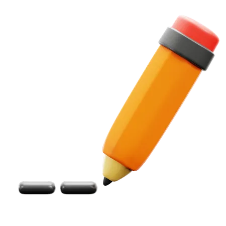 Bleistift  3D Icon