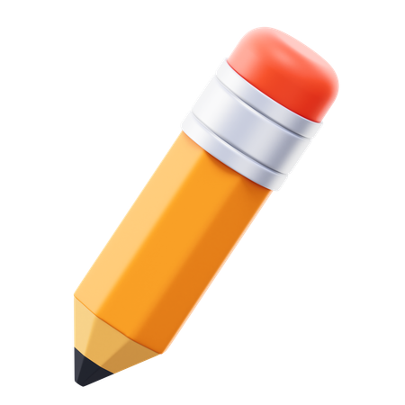 Bleistift  3D Icon