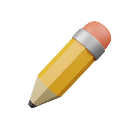 Bleistift  3D Icon