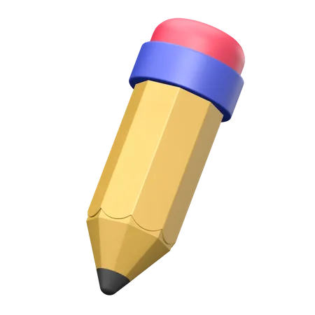 Bleistift  3D Illustration