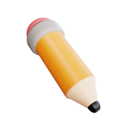 Bleistift  3D Illustration