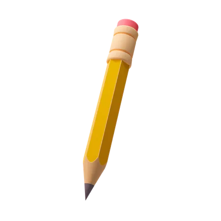 Bleistift  3D Illustration