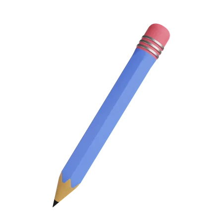 Bleistift  3D Illustration