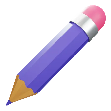 Bleistift  3D Illustration