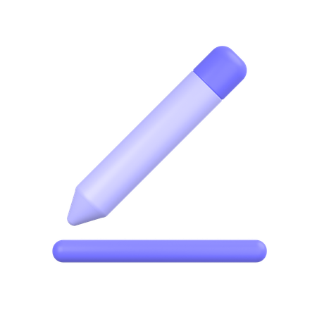 Bleistift  3D Icon