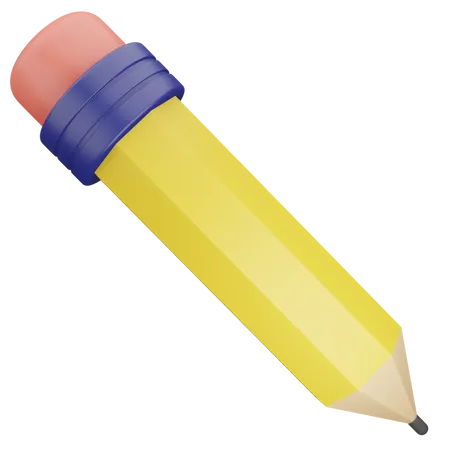 Bleistift  3D Illustration