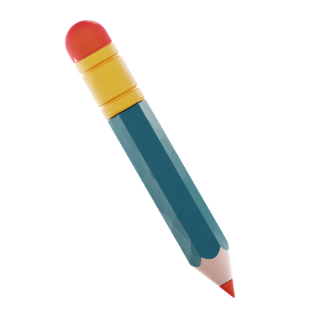 Bleistift  3D Illustration