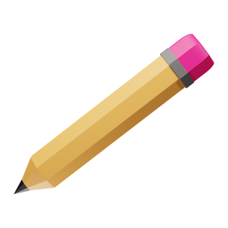 Bleistift  3D Icon