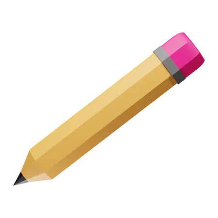 Bleistift  3D Icon