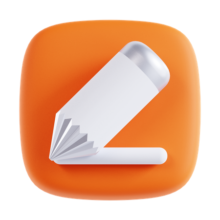 Bleistift  3D Icon